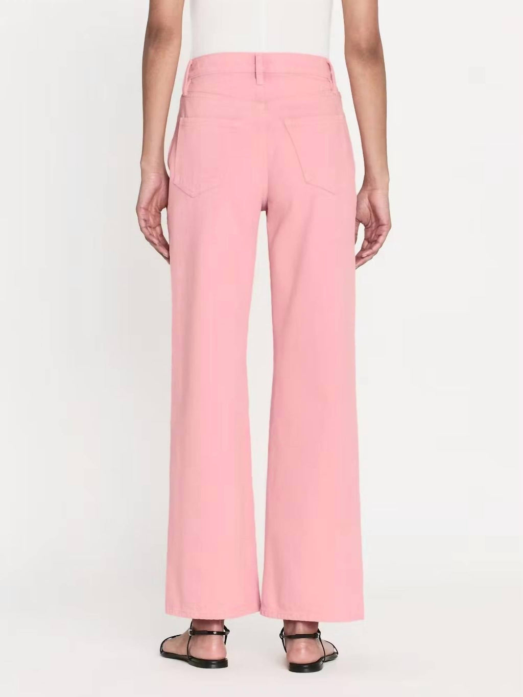 Frame - Le Jane Wide Leg Crop Jean