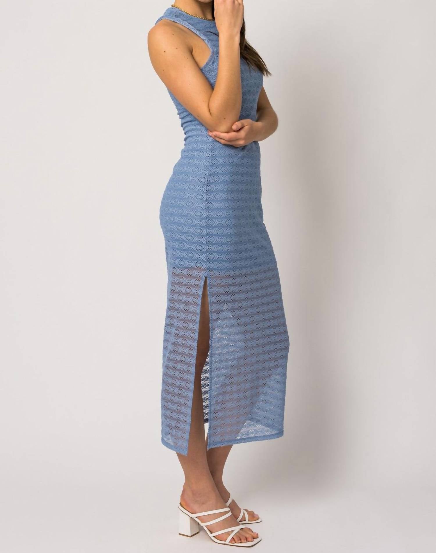 Gilli - Indian Springs Slit Midi Dress