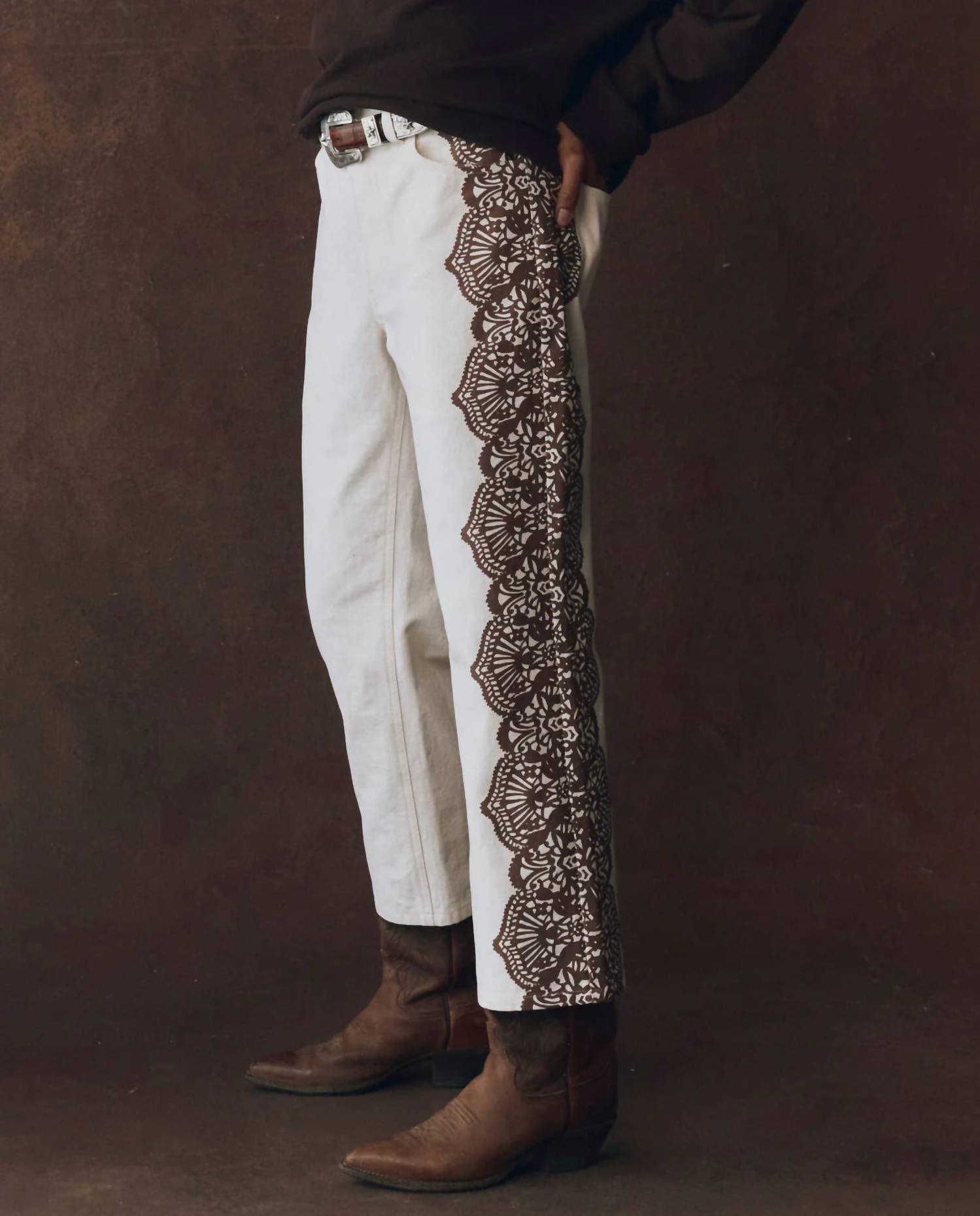 The Great. - Lace Print Wayne Jean