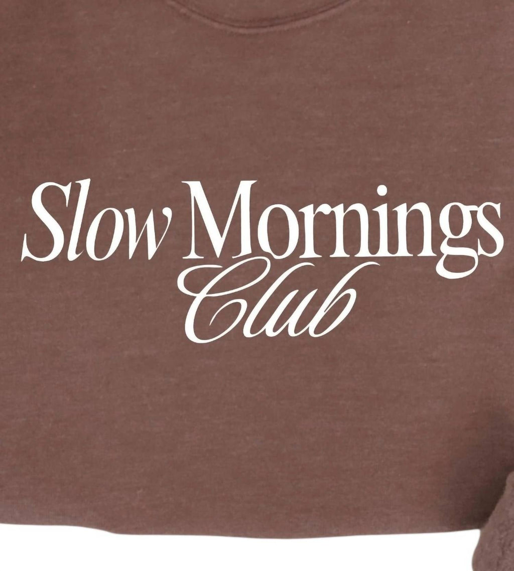 Oat Collective - Women's Slow Mornings Crewneck Sweatshirt