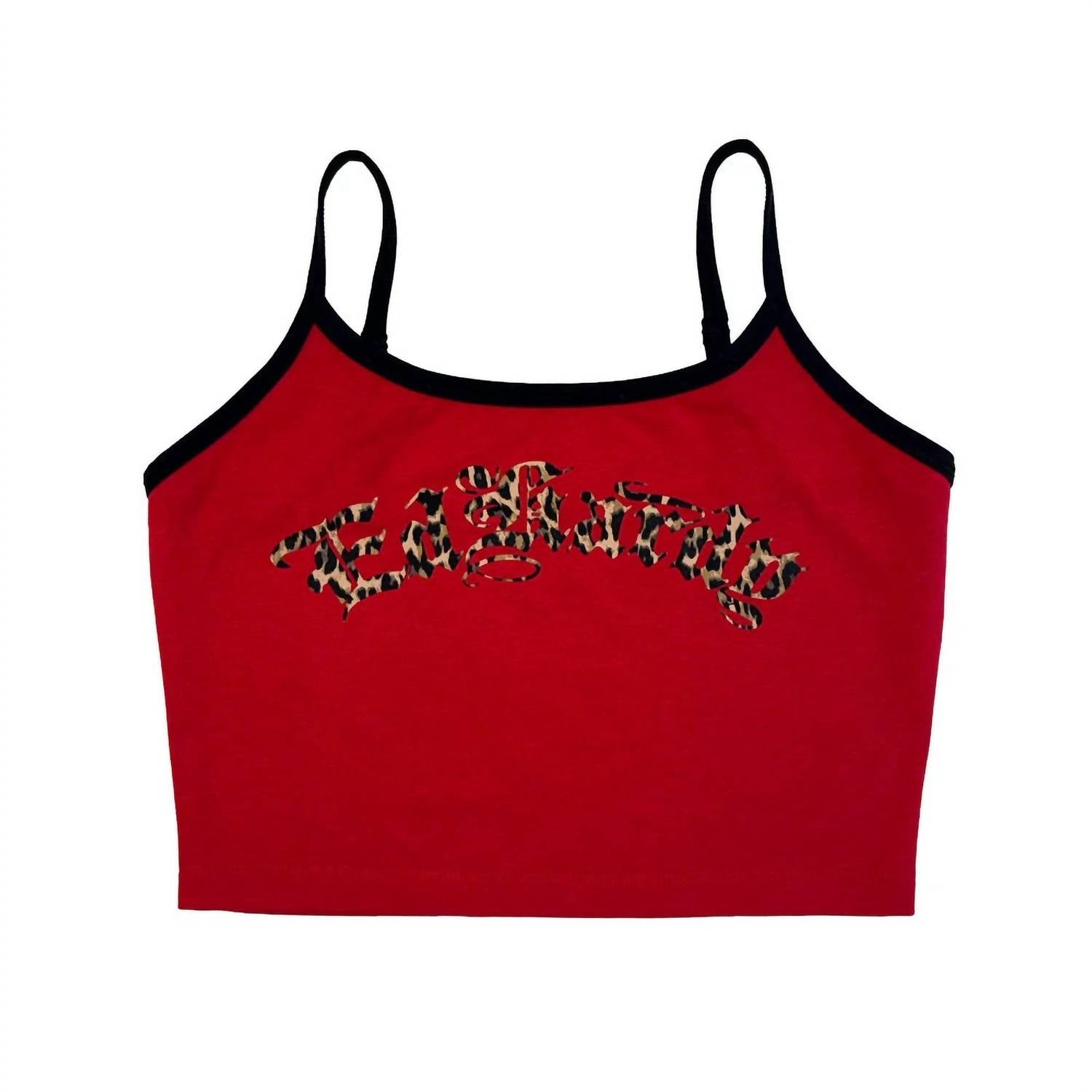 Ed Hardy - Leopard Sleeper Cami Top