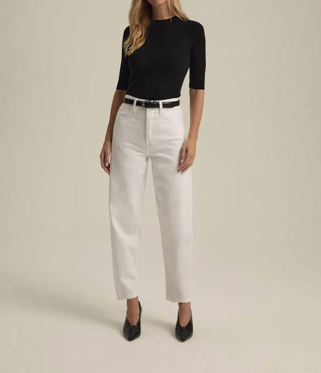 Favorite Daughter - Nikki Mid Rise Barrel Jeans