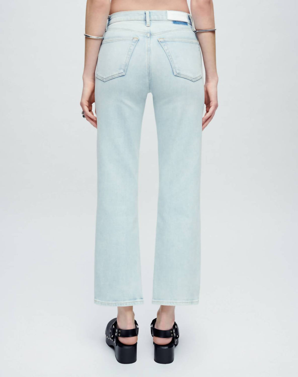 Re/Done - 70s Crop Boot Cut High Rise Jeans