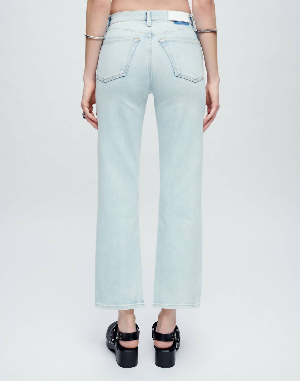 Re/Done - 70s Crop Boot Cut High Rise Jeans