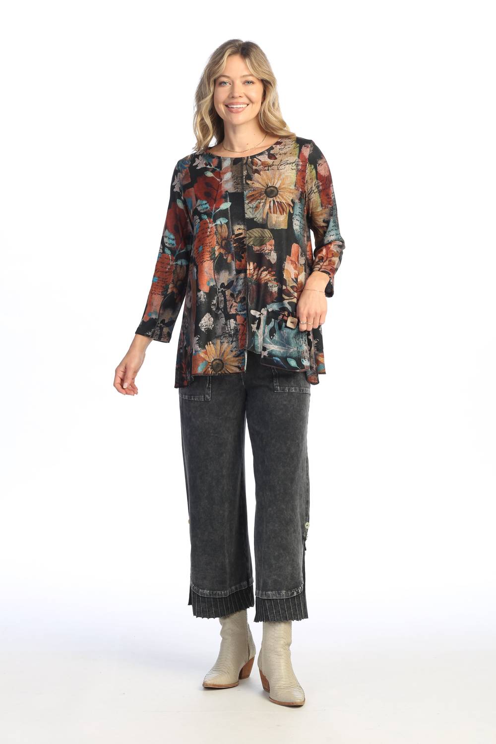 Jess & Jane - Lisa French Brushed Knit Top