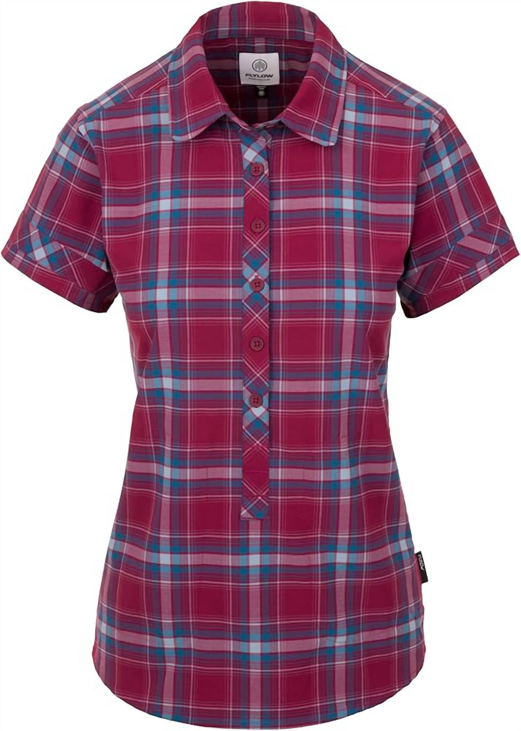Flylow Gear - Aster Plaid Button-up Shorts Sleeve Shirt