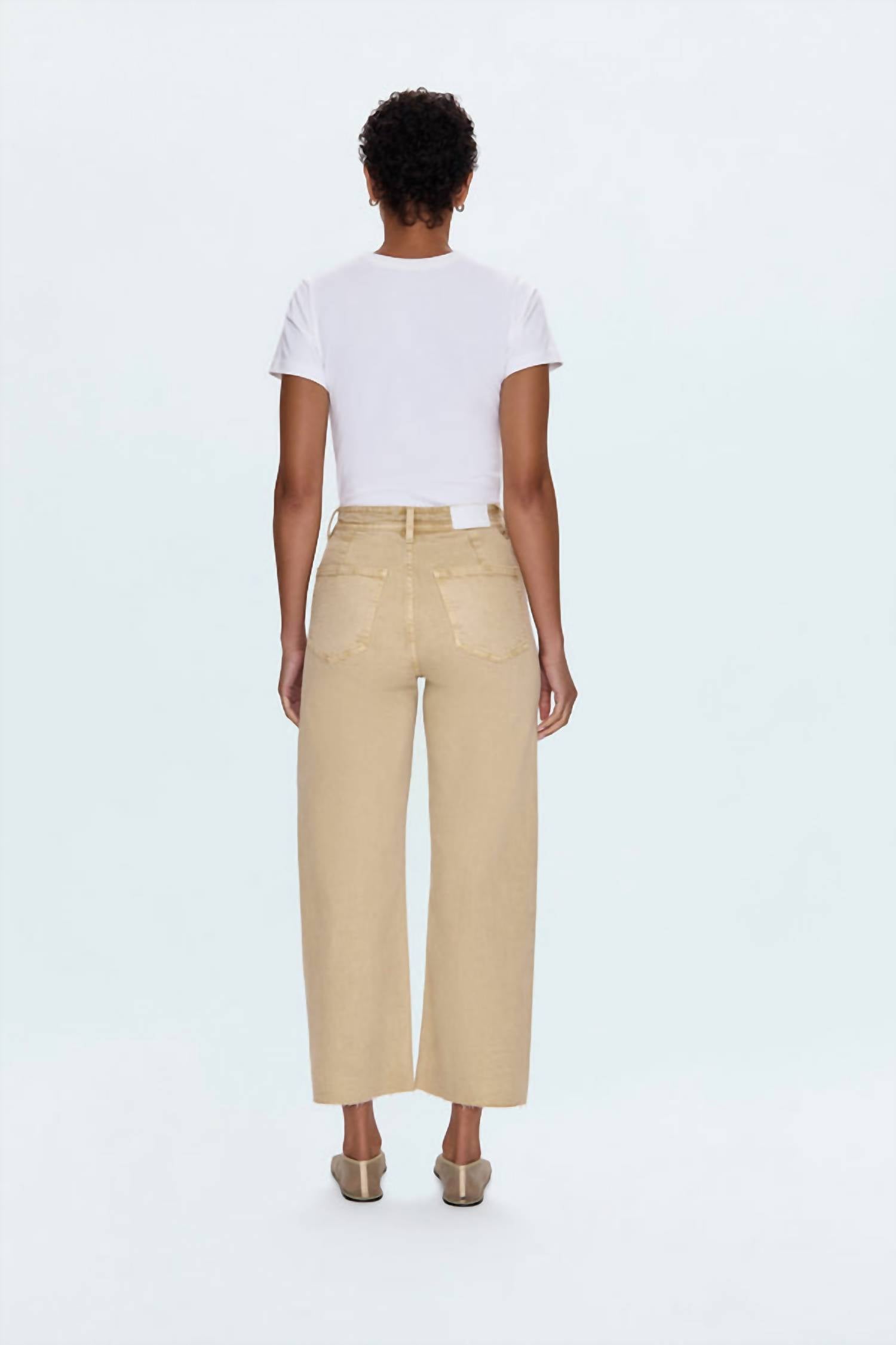 Pistola - Penny Wide-leg Crop Jean