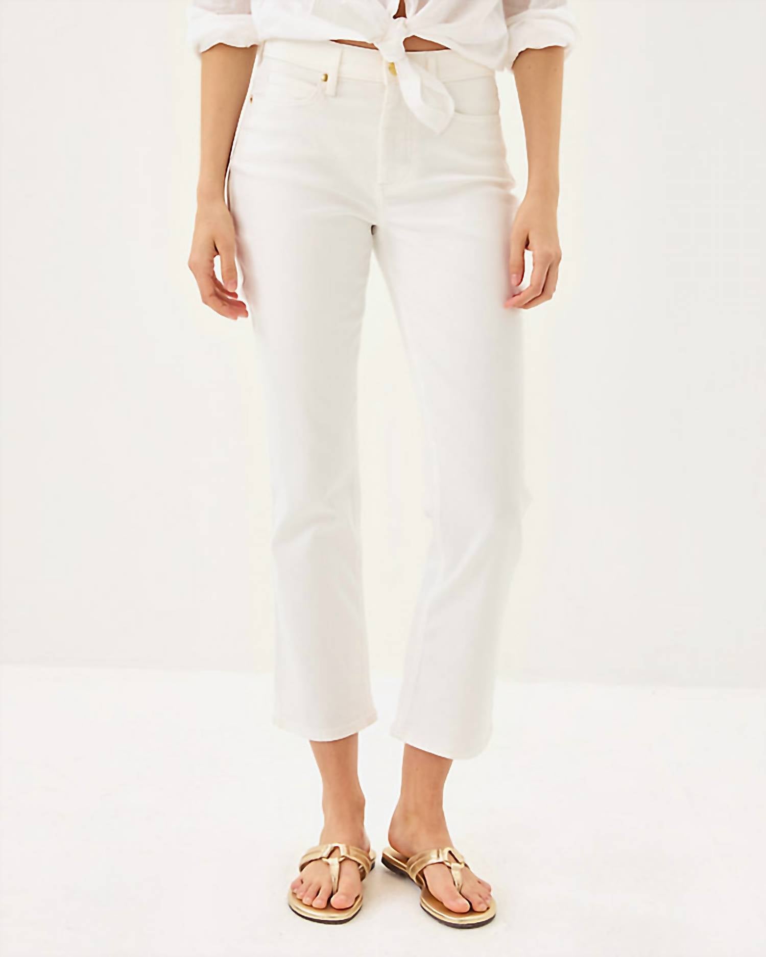 Lilly Pulitzer - Annet High Rise Crop Flare Jeans