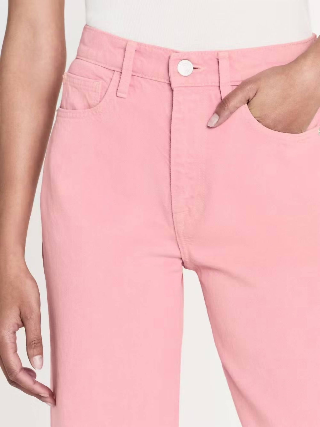 Frame - Le Jane Wide Leg Crop Jean