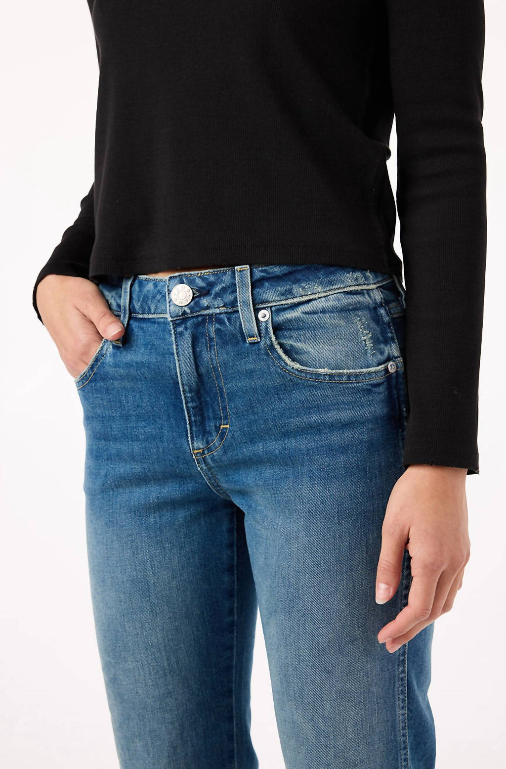 Amo - Karla Crop Boot Jeans