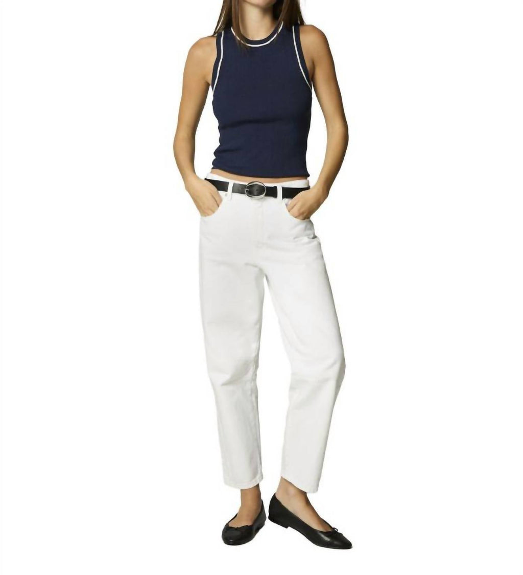 Edyson - Jack Barrel Leg Regular Hem Jeans