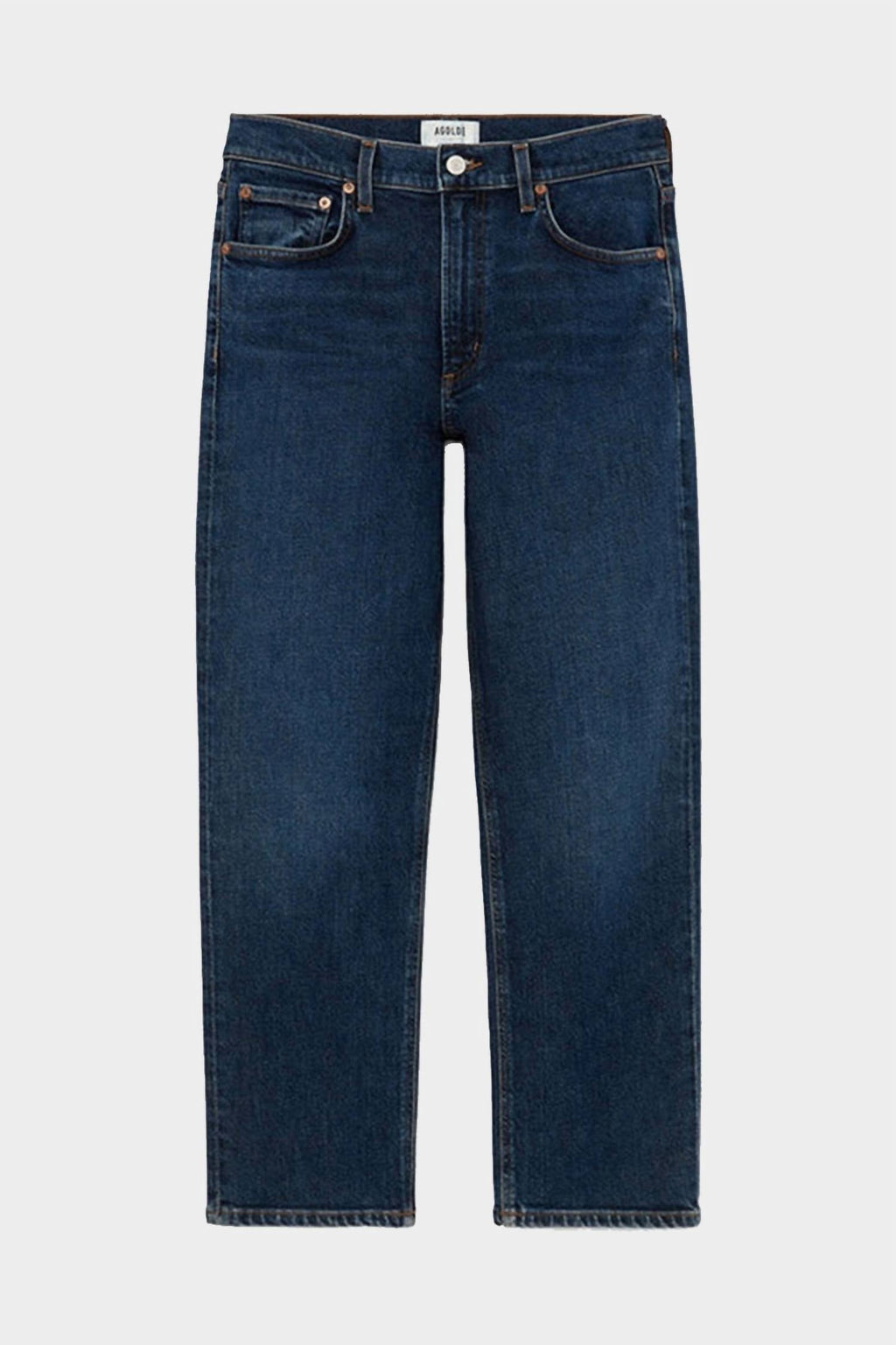 Agolde - Kye Mid-rise Straight Crop Jean