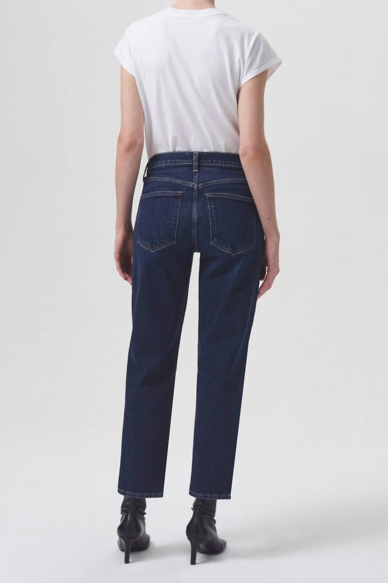 Agolde - Kye Mid-rise Straight Crop Jean