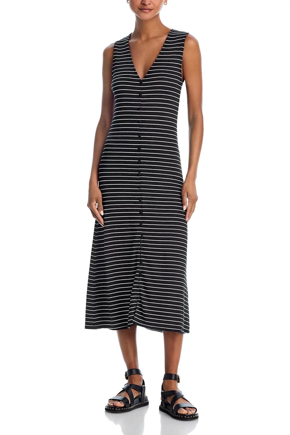 Rag & Bone - The Knit Button Tank Dress