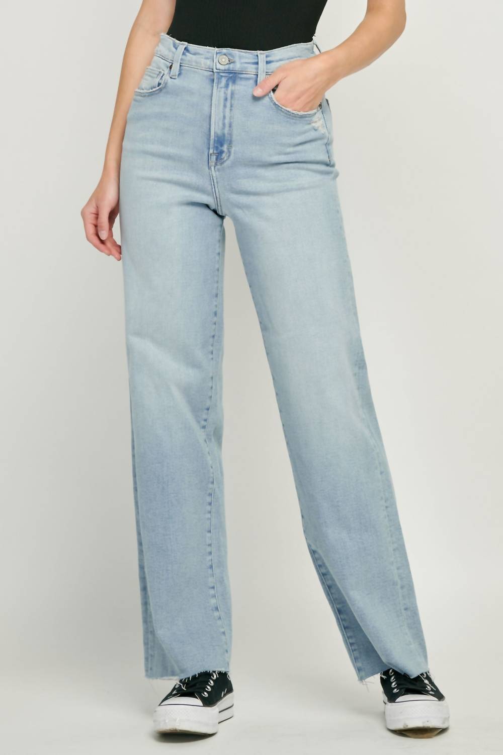 Hidden - Logan High Rise Dad Jean