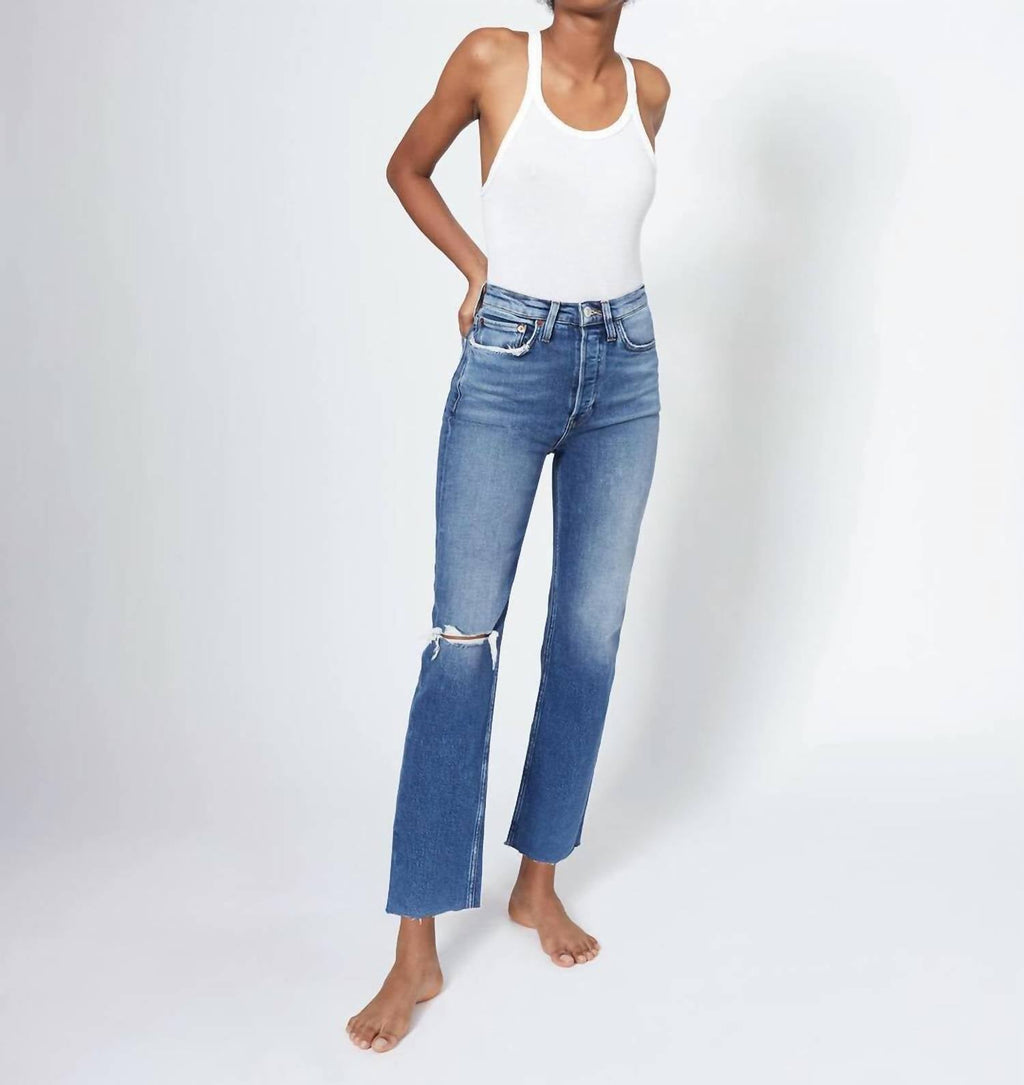 Re/Done - Comfort Stretch Ultra Highrise Stove Pipe Jean