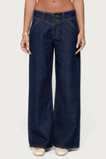 Meredith Low Rise Wide Leg Jeans