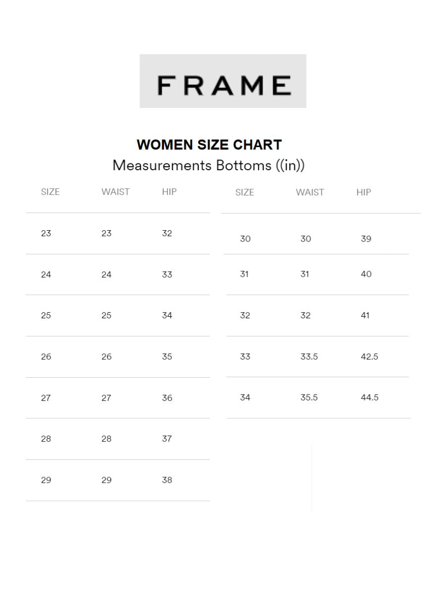 Frame - Women's Vertical Crop Straight-leg Jean