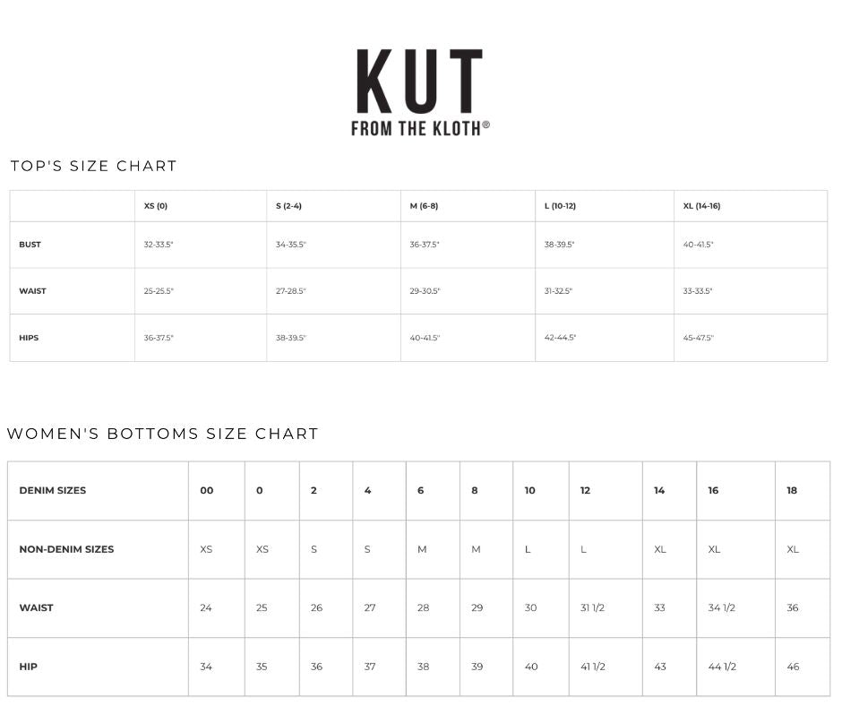 Kut From The Kloth - Melissa High Rise Straight Leg Jeans