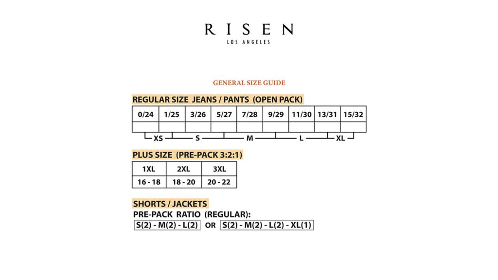 Risen - High Rise Side Slit Denim Shorts