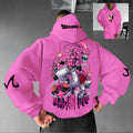 2026 Autumn Winter Dragon Ball  Hoodie High Quality 100% Cotton Majin Buu Print Unisex Oversized Casual Pullover for Adults Kids