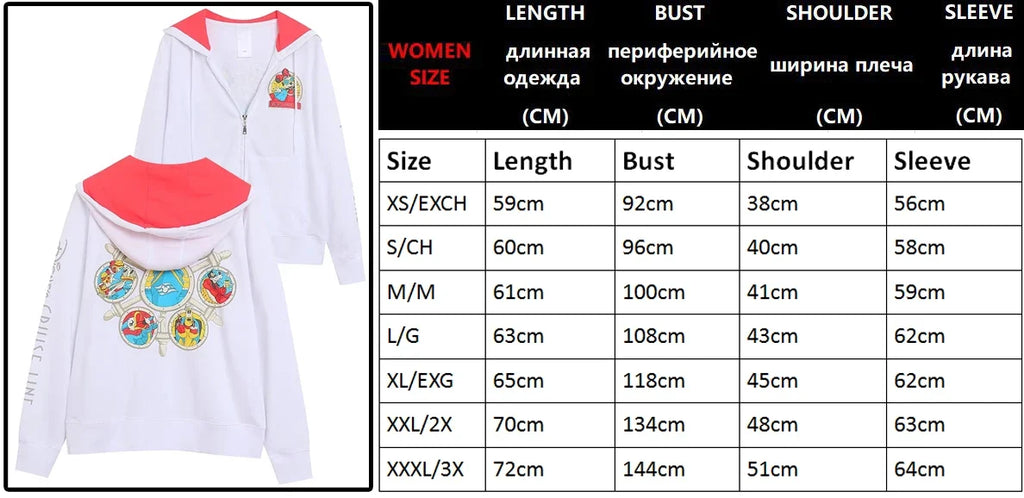70th Anniversary Castle Mickey Mouse Letter Print Embroidery Fleece Sweatshirt Unisex Women Zip Up Jacket Jumper Tops