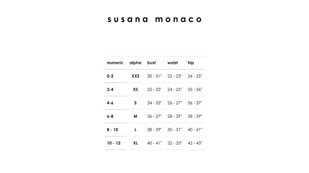 Susana Monaco - Double String Flare Dress