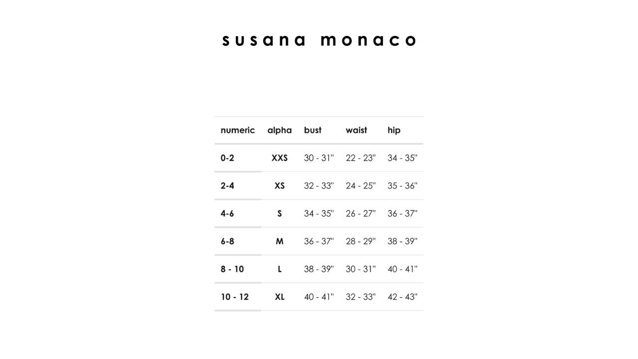 Susana Monaco - Double String Flare Dress