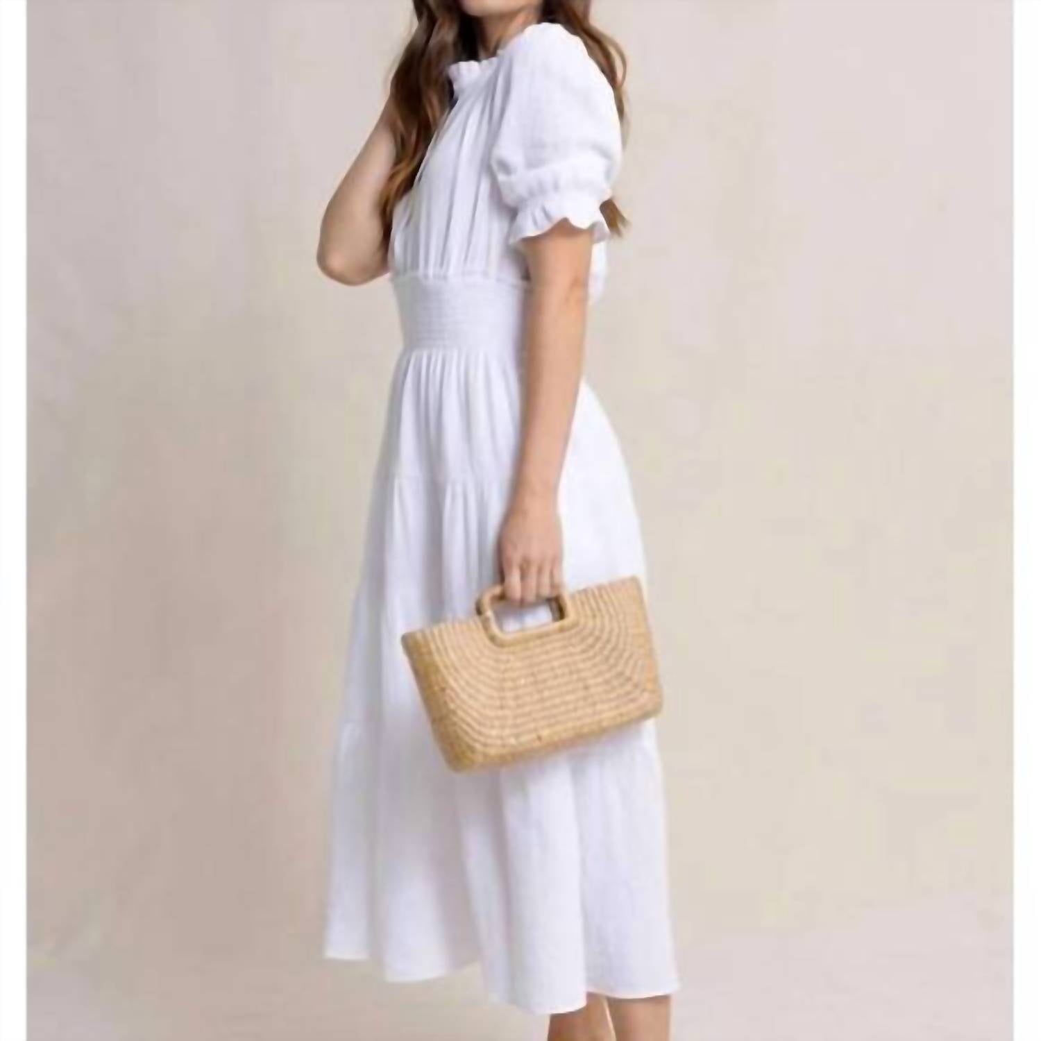 Southern Tide - Christa Short Sleeve Maxi Dress