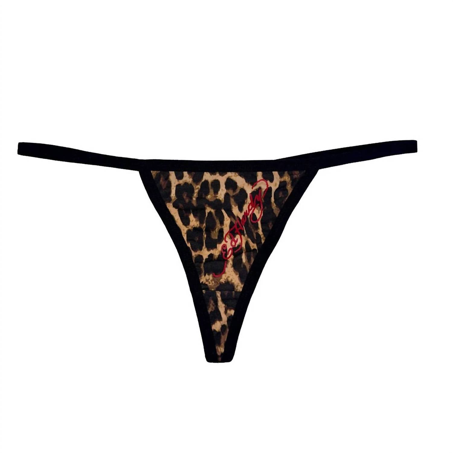 Ed Hardy - Leopard G String Panty