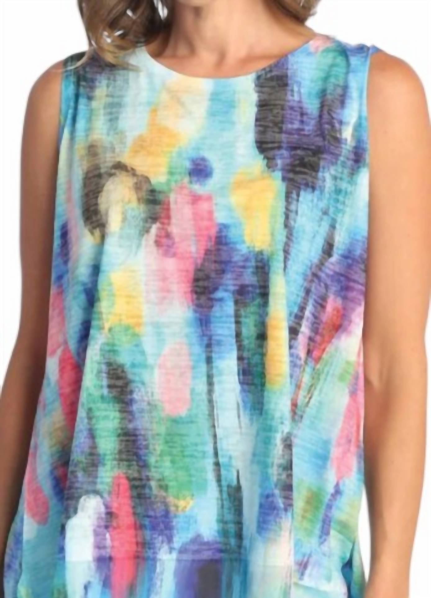Jess & Jane - Fiji Burnout Sleeveless Top