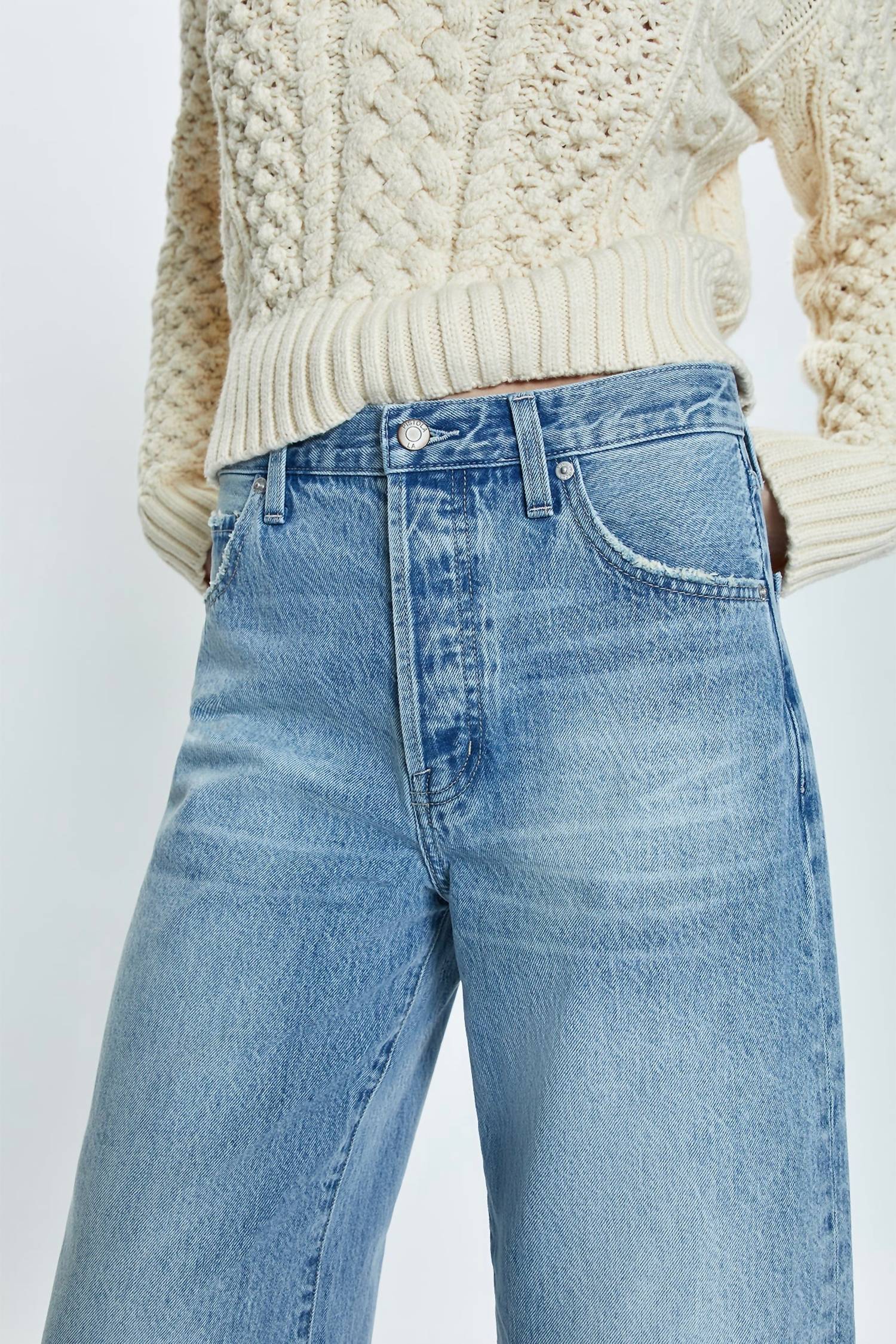 Pistola - Ryder High Rise Cuffed Jean
