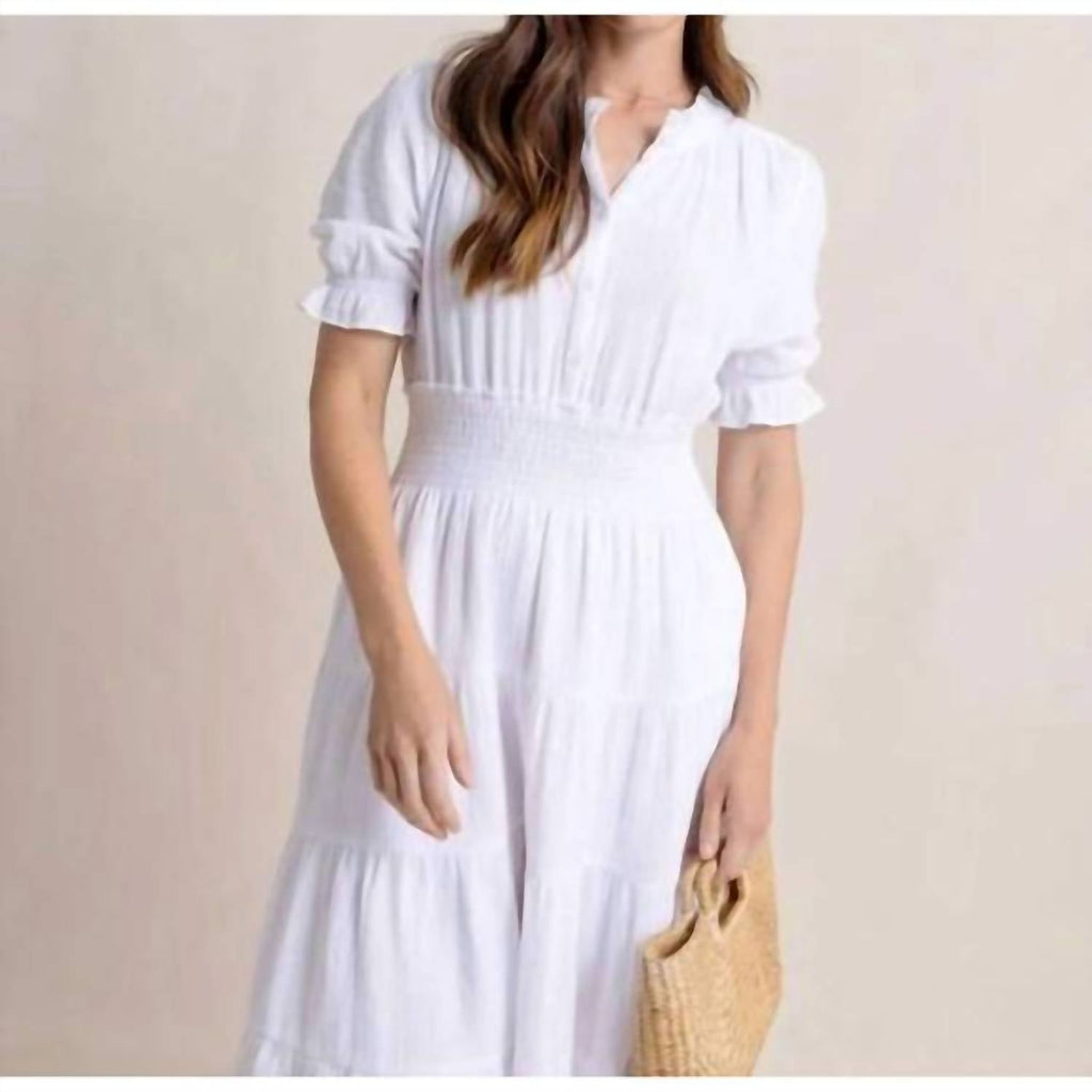 Southern Tide - Christa Short Sleeve Maxi Dress