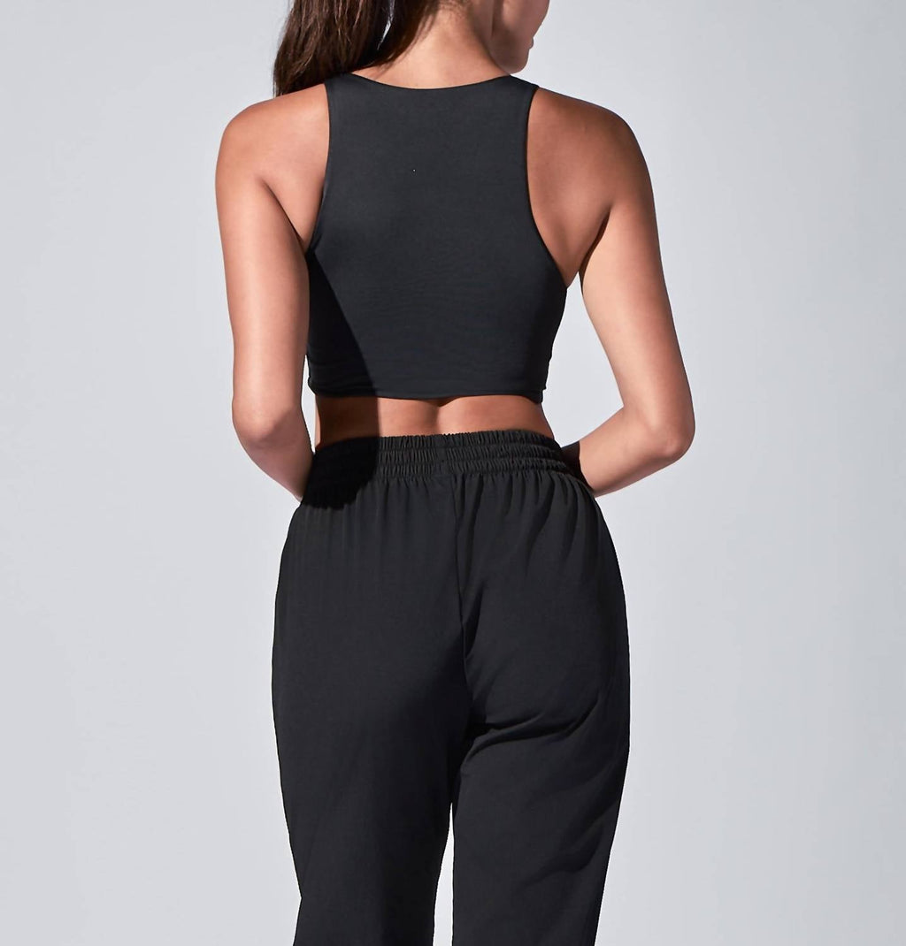 Heroine Sport - Twisted Symmetric Neck Top