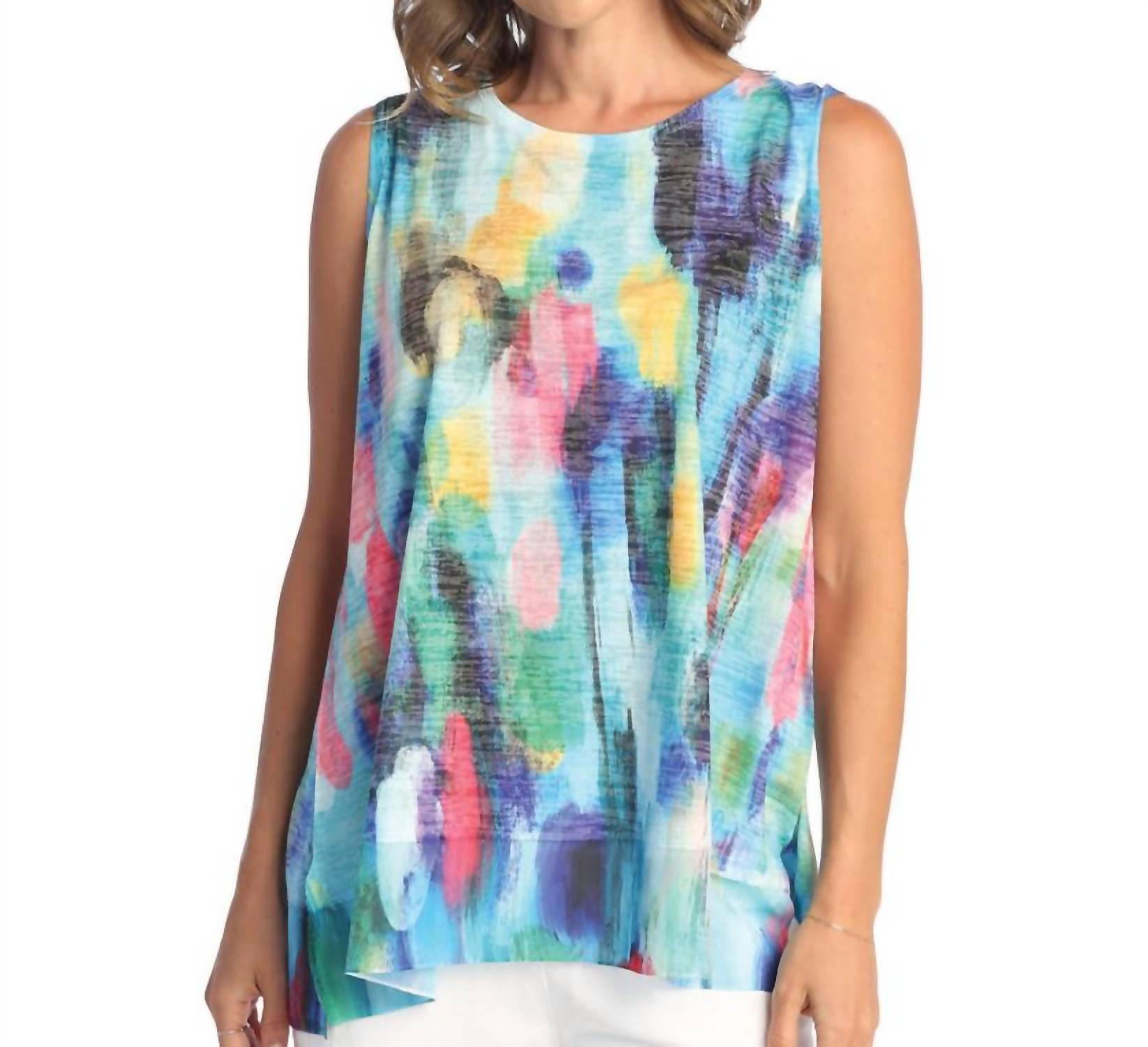 Jess & Jane - Fiji Burnout Sleeveless Top