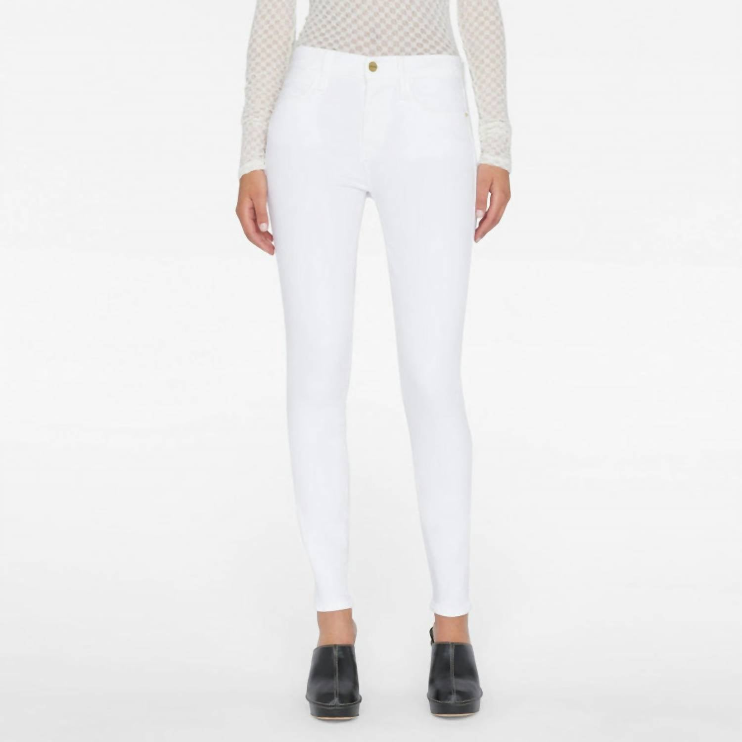 Frame - Le High Rise Skinny Jeans