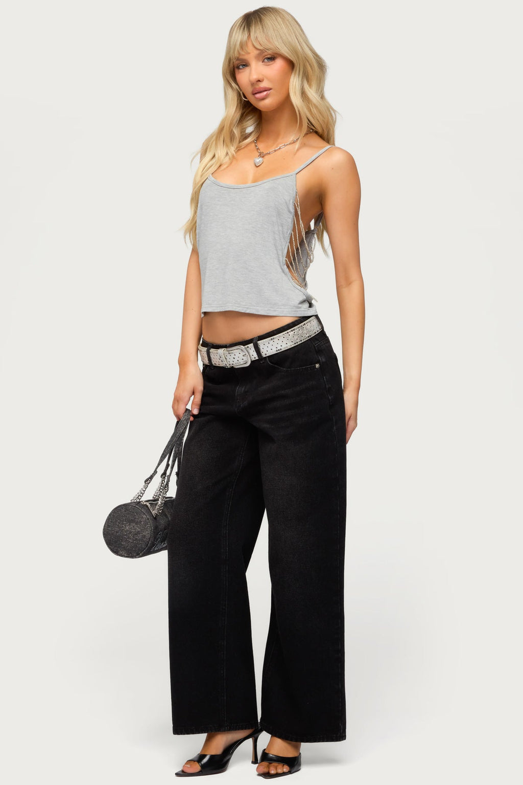 Petite Raelynn Washed Low Rise Baggy Jeans