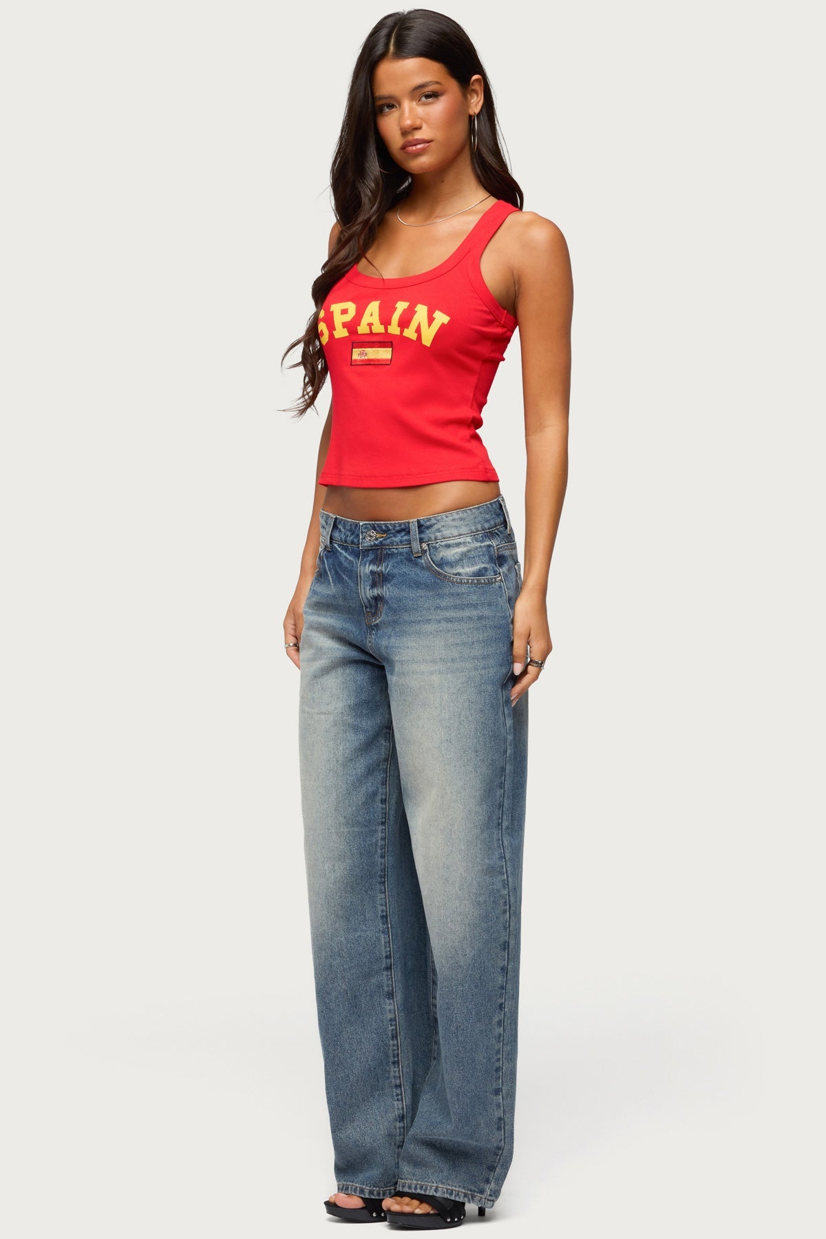 Heidie Low Rise Baggy Jeans