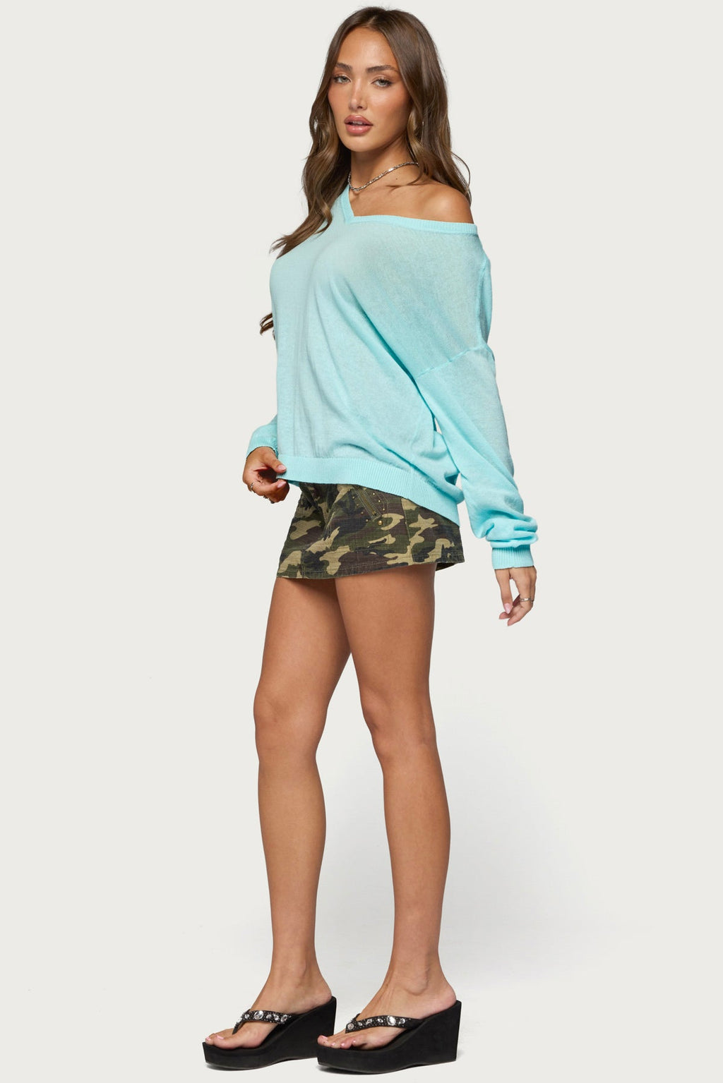 Geara Knit Long Sleeve Top