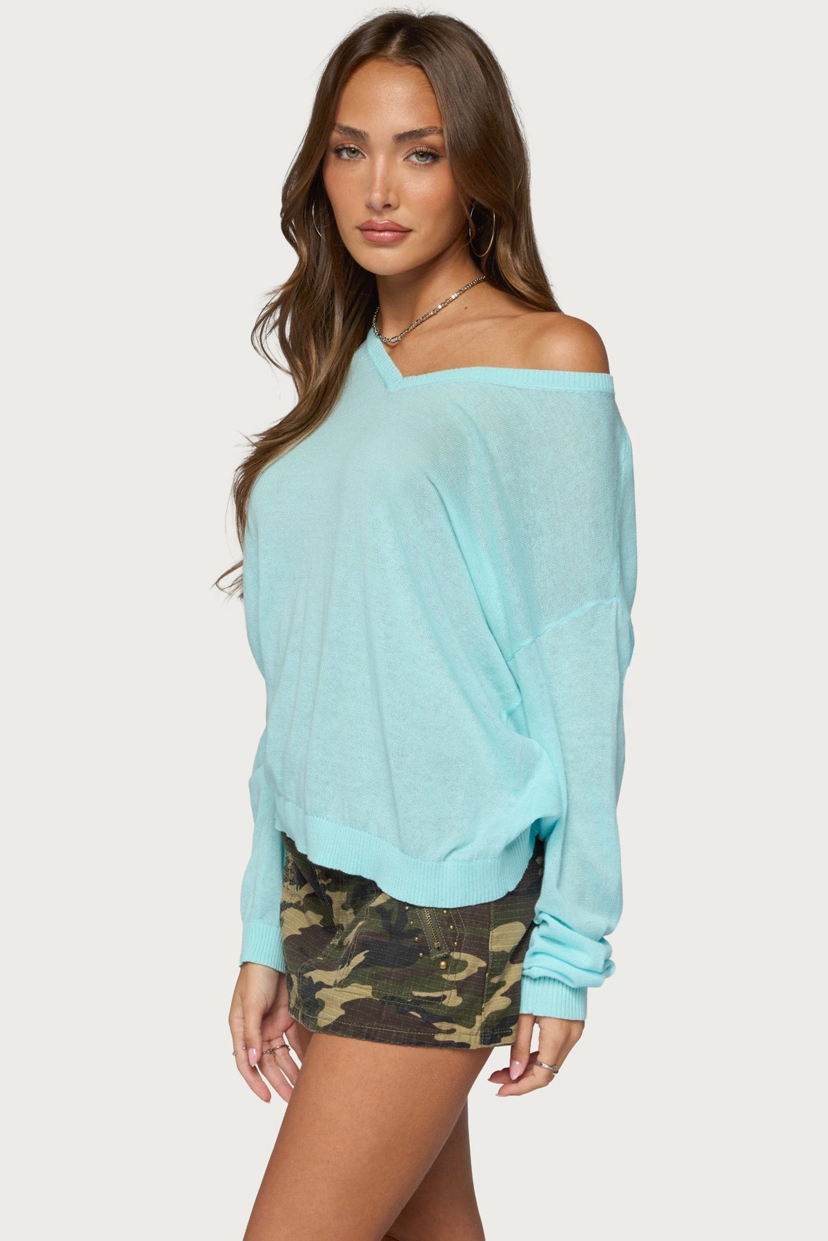 Geara Knit Long Sleeve Top