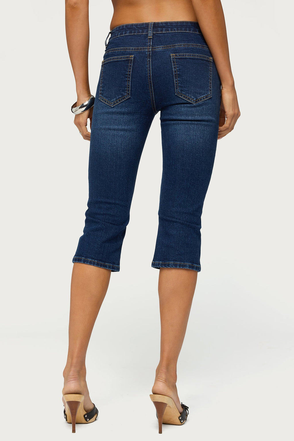 Fifer Low Rise Capri Jeans